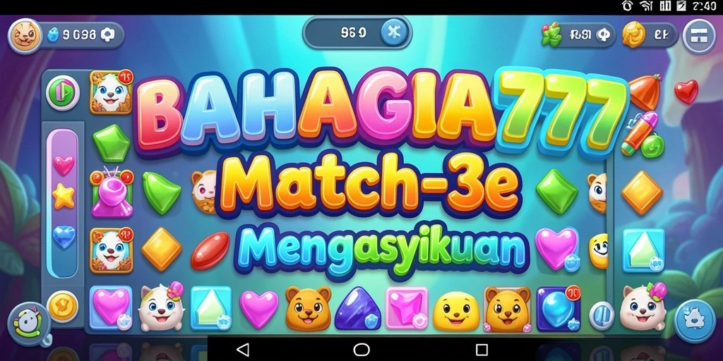 Tampilan gameplay BAHAGIA777 yang penuh warna dan menarik.