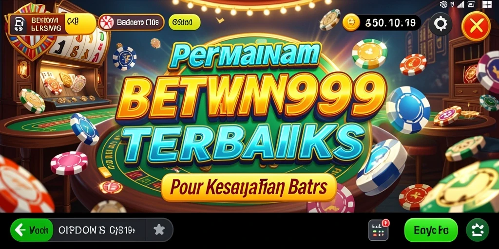 Tampilan gameplay Kasino yang mengasyikkan di BETWIN999.