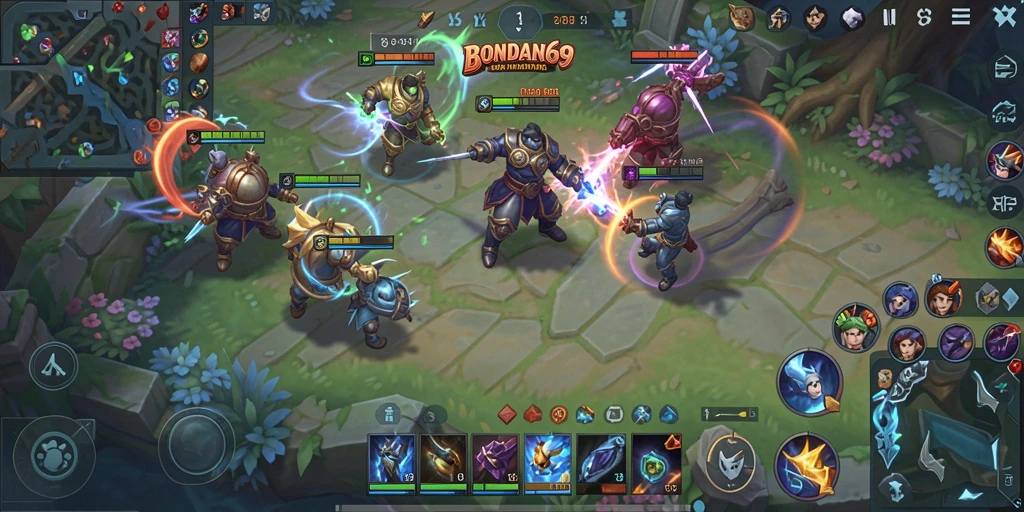 Gameplay BONDAN69 yang mendebarkan dan strategi tim yang penuh tantangan.
