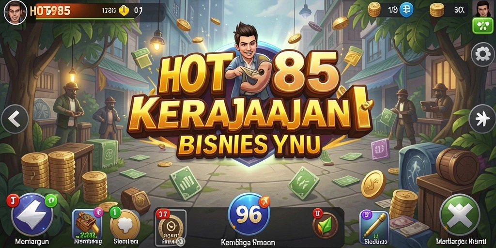 Tampilan gameplay HOT985 yang menarik dan mendebarkan saat membangun usaha.