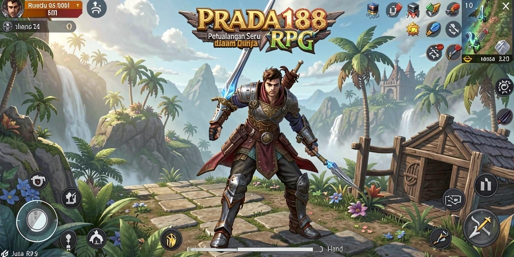 Gameplay RPG seru dan menantang dalam PRADA188.