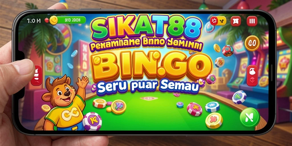 Screenshot gameplay menarik dari SIKAT88 yang menunjukkan suasana permainan Bingo.